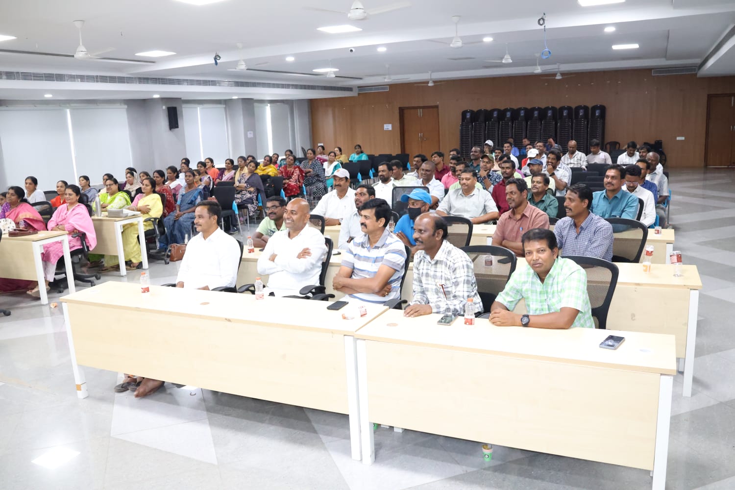 Conducted SGF Coordination Meeting in the presence of Sri. S. Raju Dist. Educational Officer, Medak. Sri. Sudarshana Murthy AMO, PETs Assn., bearers and PDs & PETs were present