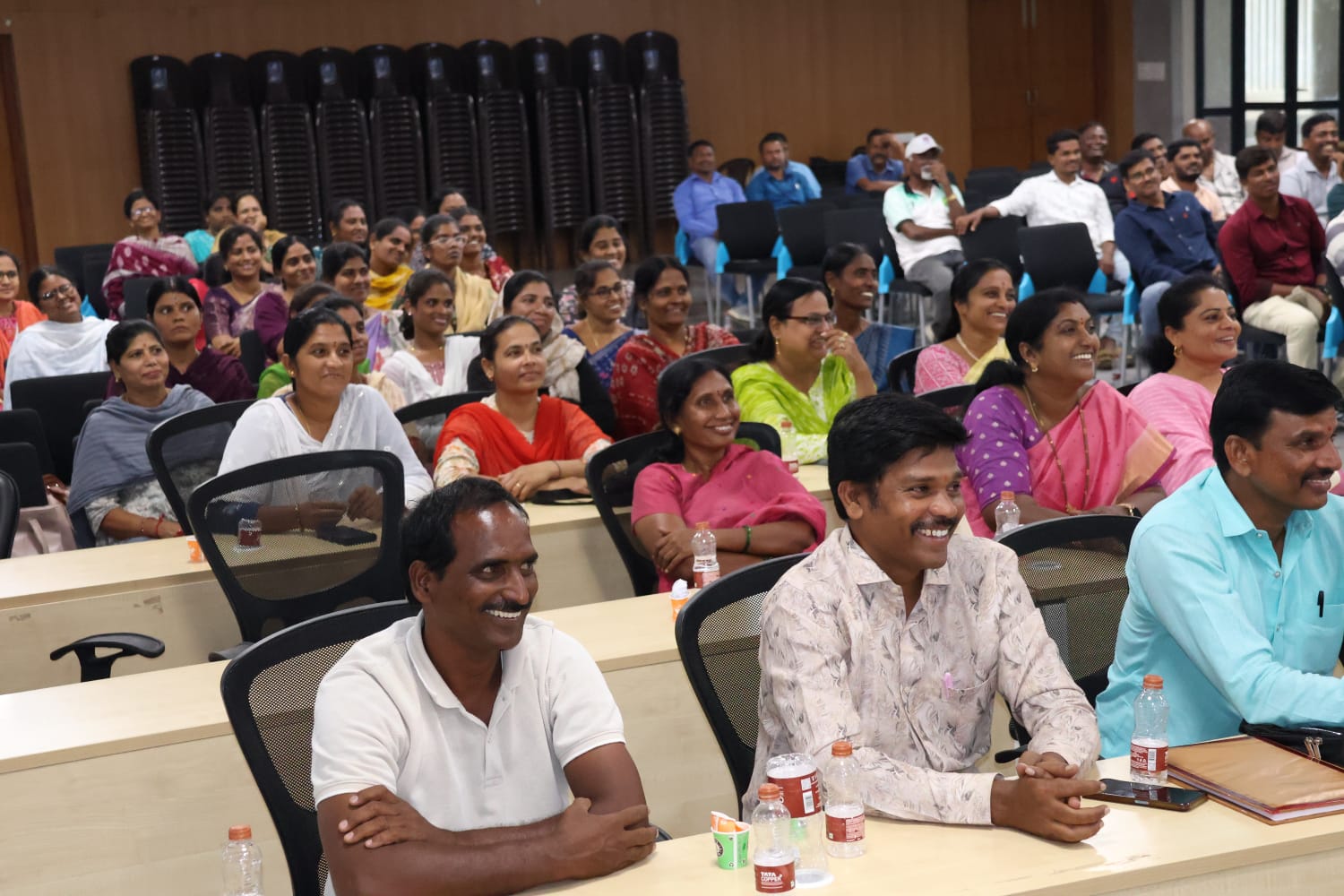 Conducted SGF Coordination Meeting in the presence of Sri. S. Raju Dist. Educational Officer, Medak. Sri. Sudarshana Murthy AMO, PETs Assn., bearers and PDs & PETs were present
