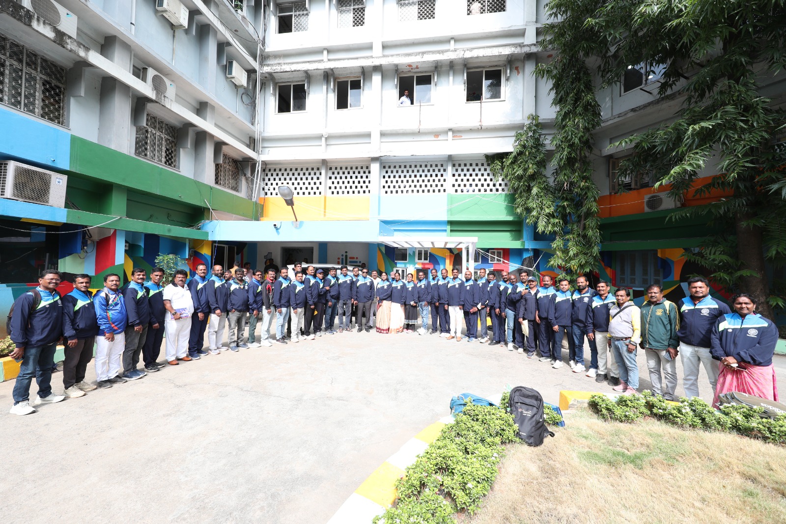 organizing Secrertaries from all districts group photo